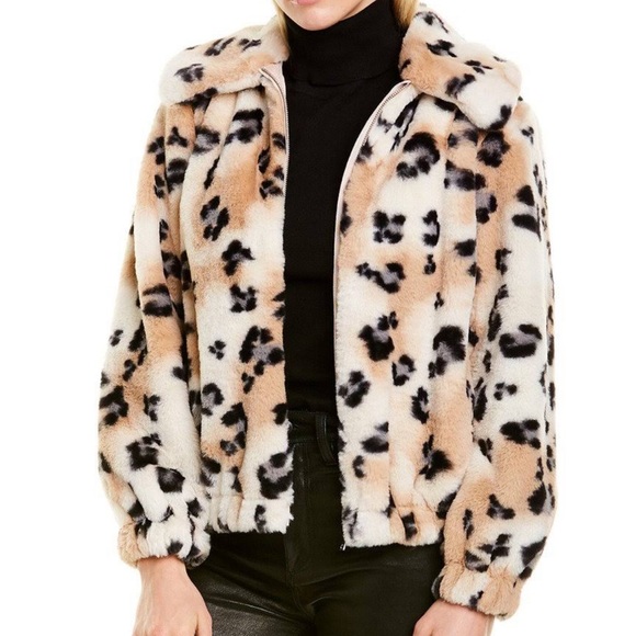 Rebecca Taylor faux fur Cheetah jacket! - Picture 2 of 5